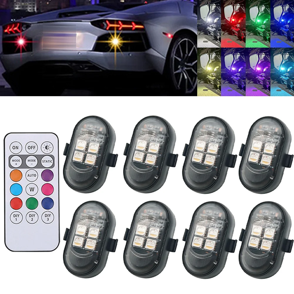 1-8 Stück USB-Aufladbare Wasse – Drone Strobe Light Bewertung und Preis