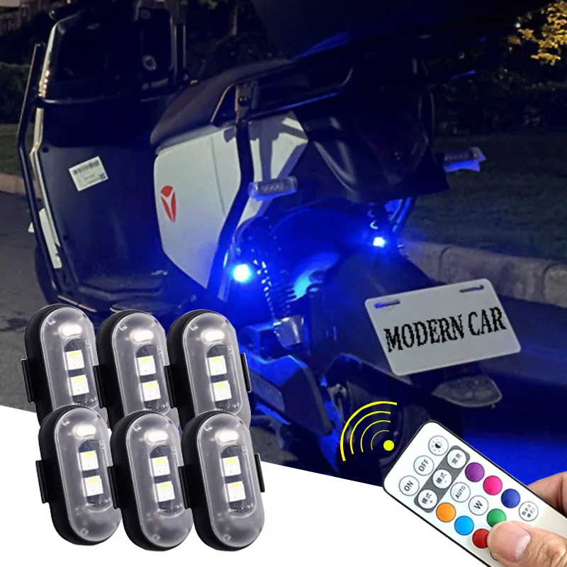 2/4/8pcs drahtlose Fernbedienu – Drone Strobe Light Bewertung und Preis